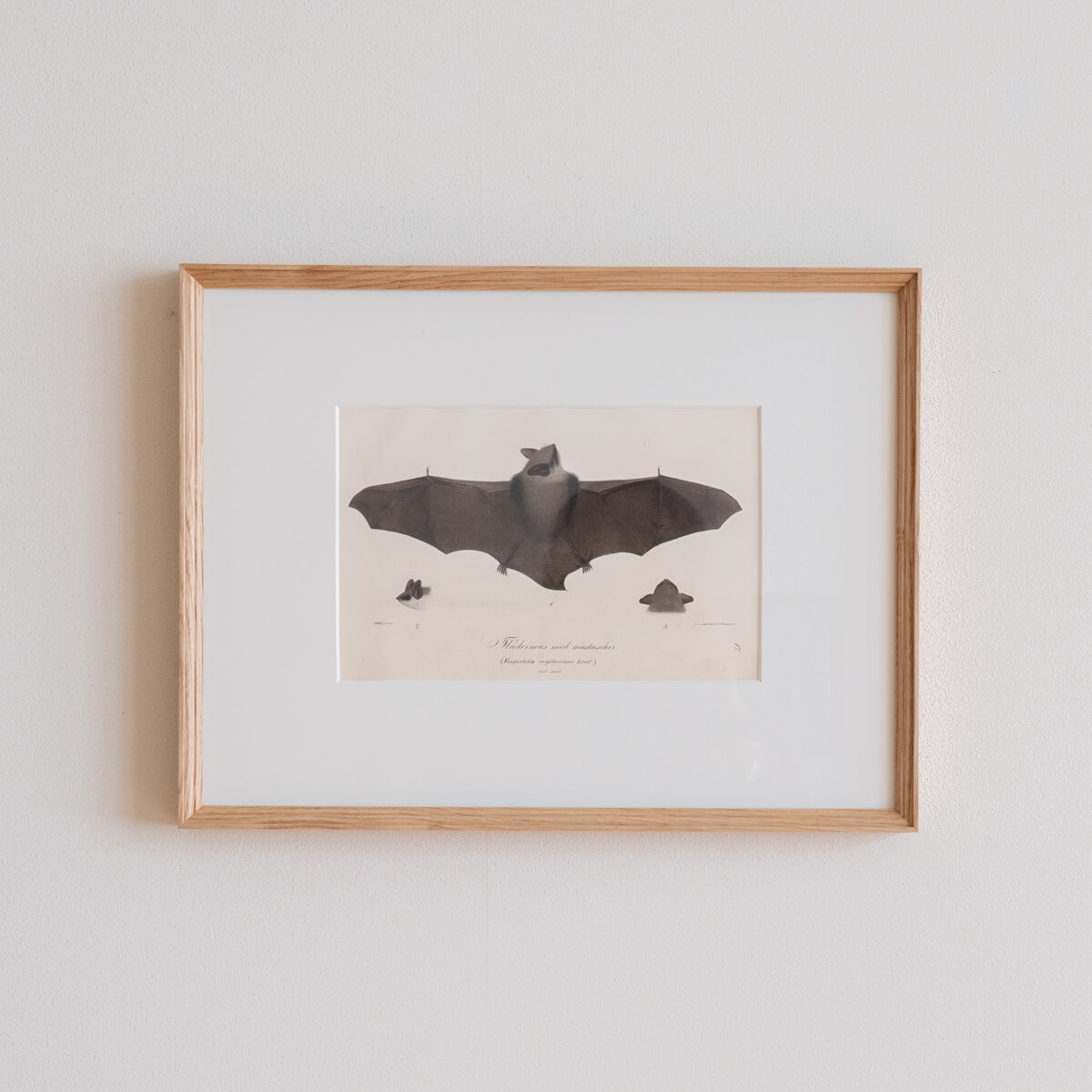 旅先で出会った北欧のアートを額装しました