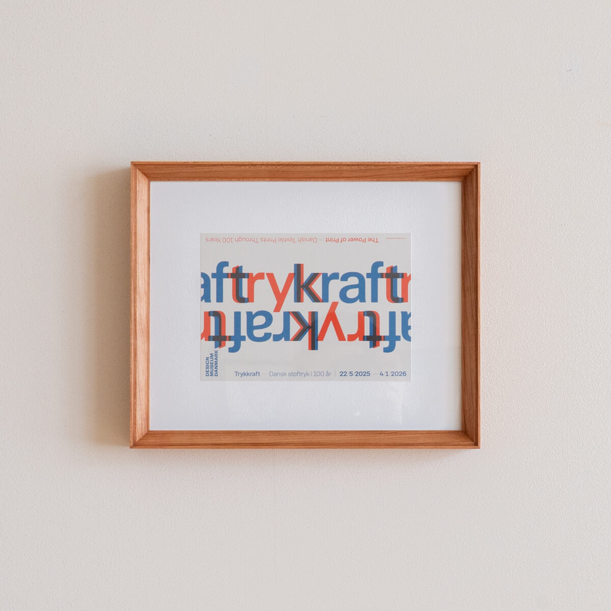 旅先で出会った北欧のアートを額装しました