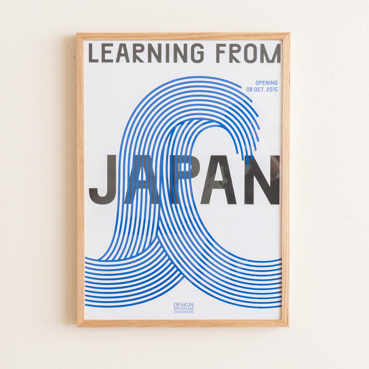 旅先で出会った北欧のアートを額装しました