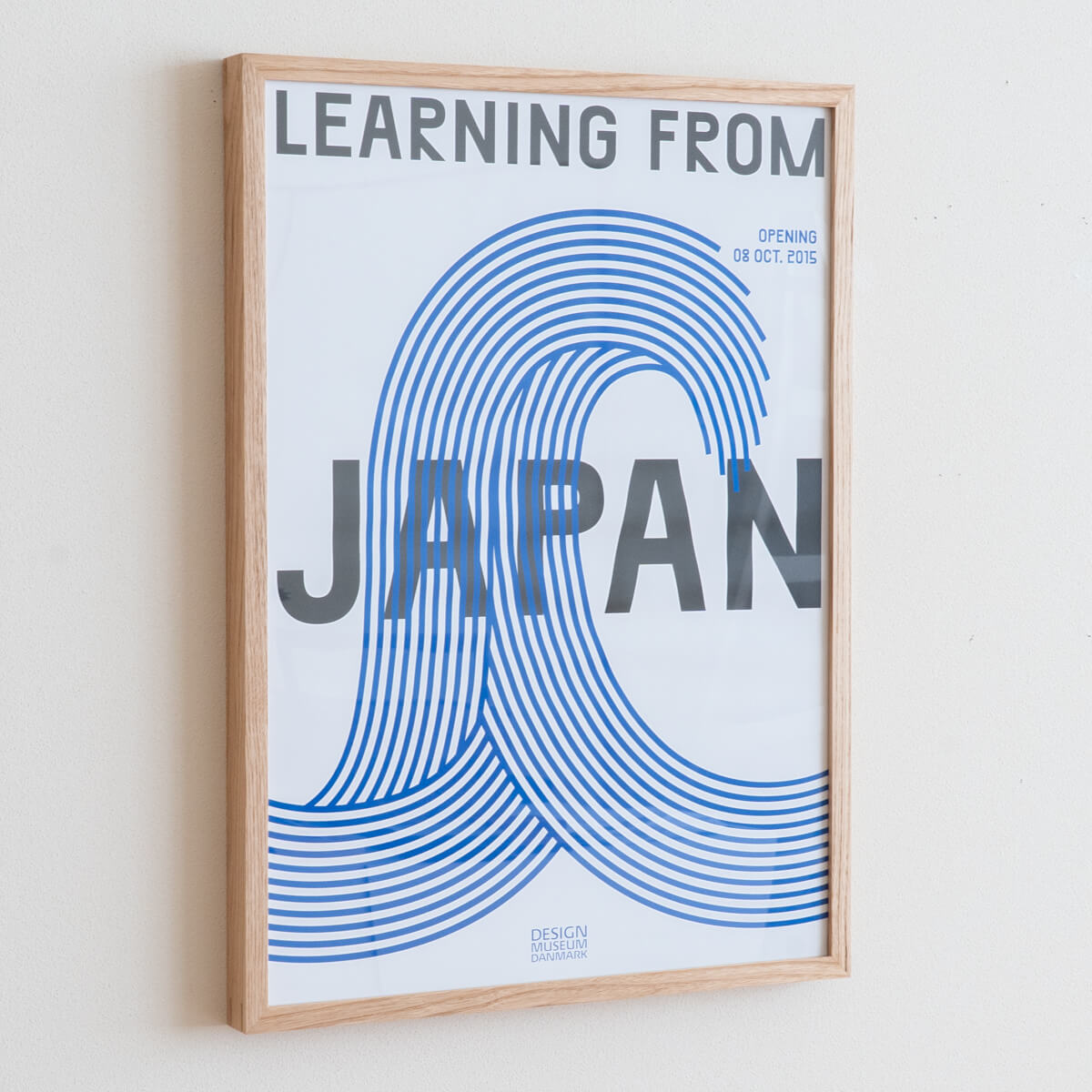 “LEARNING FROM JAPAN”展ポスター