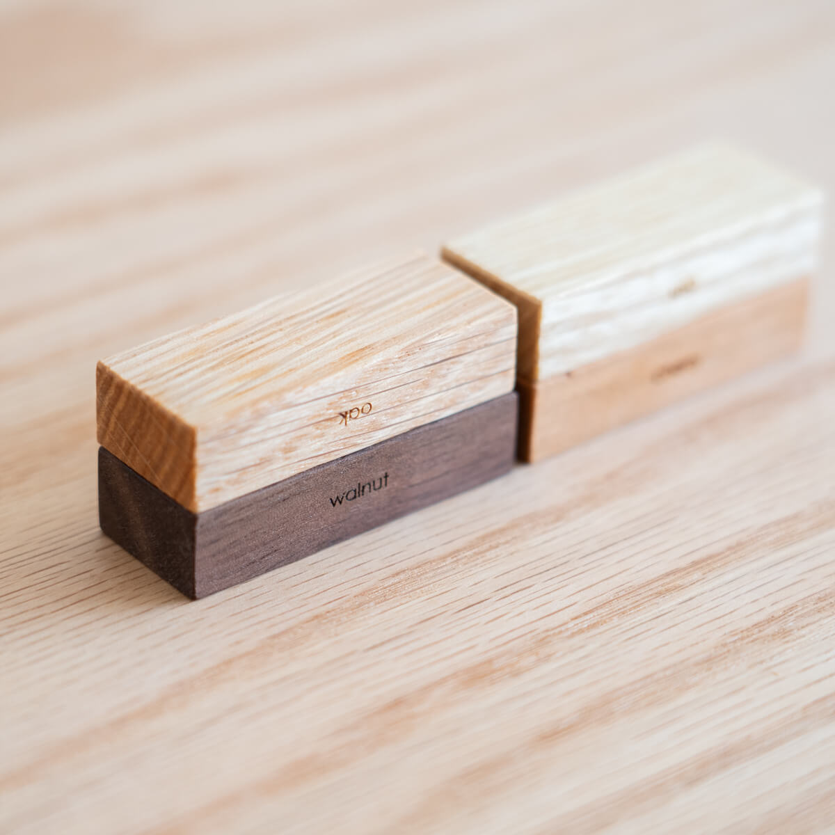 樹種を楽しみ、インテリアにも馴染むデザイン