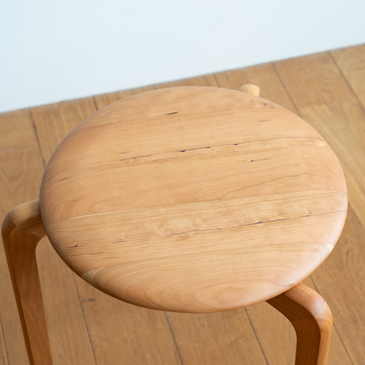 【アウトレット】LISCIO Stool 3本脚OAK×WA