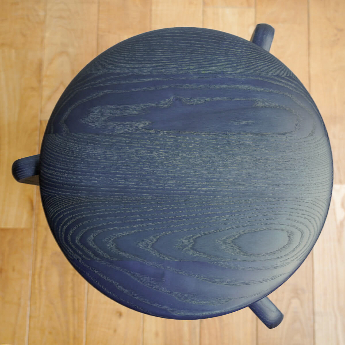 【アウトレット】LISCIO Stool 3本脚　藍染　No.13